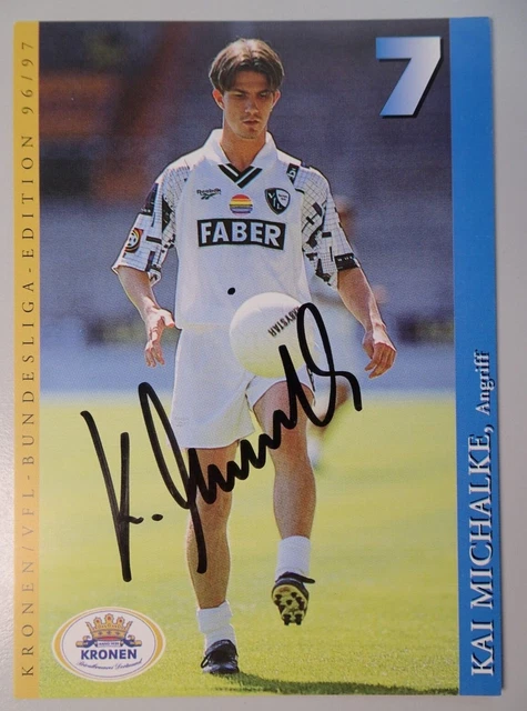 KAI MICHALKE AUTOGRAMM VfL Bochum (BundesligaEdition 1996/97) EUR 4